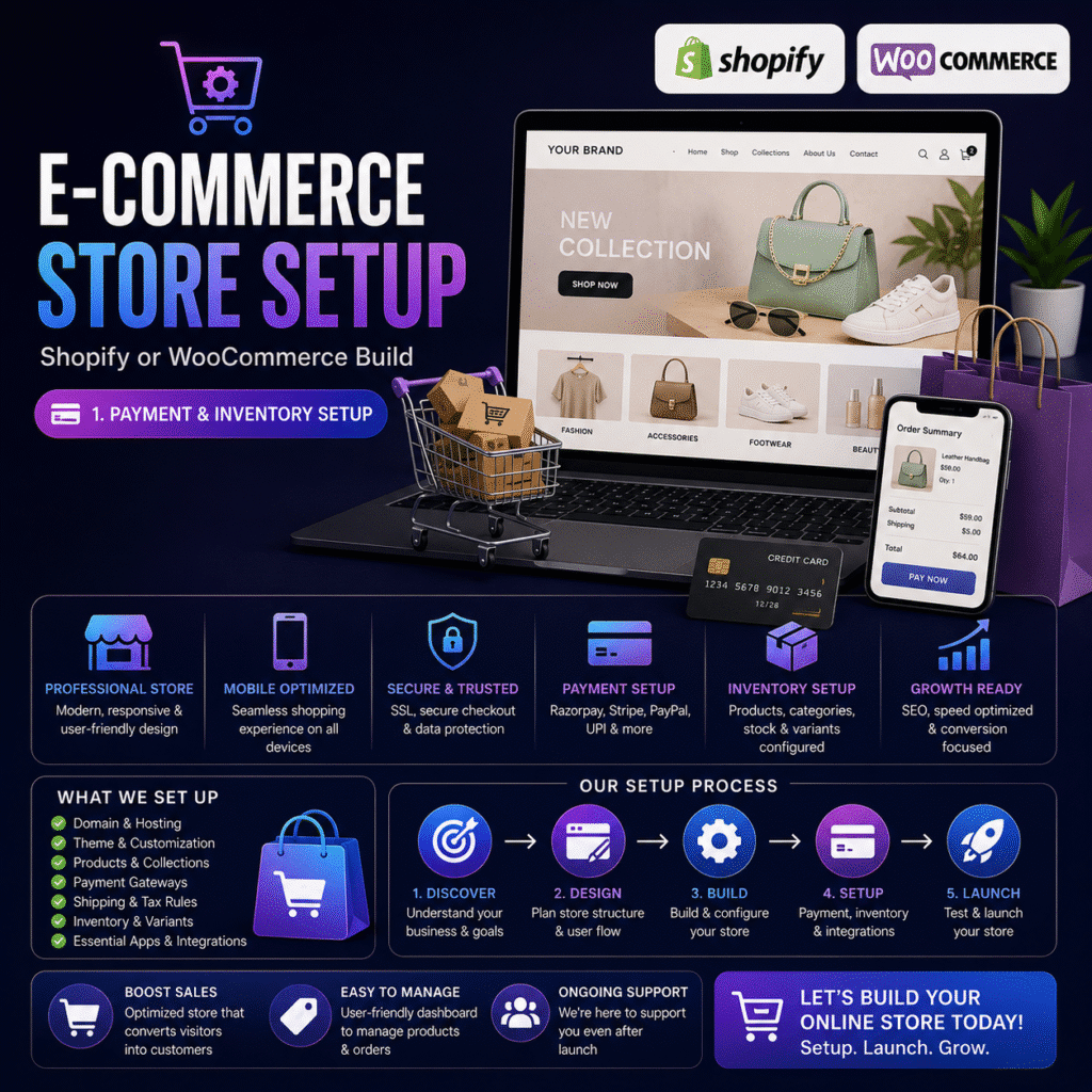 E-commerce Store Setup