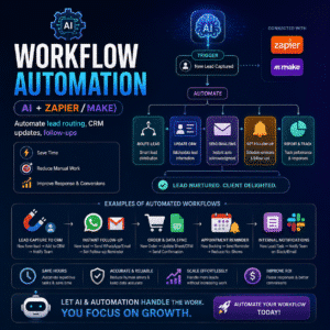 Workflow Automation (AI + Zapier/Make)